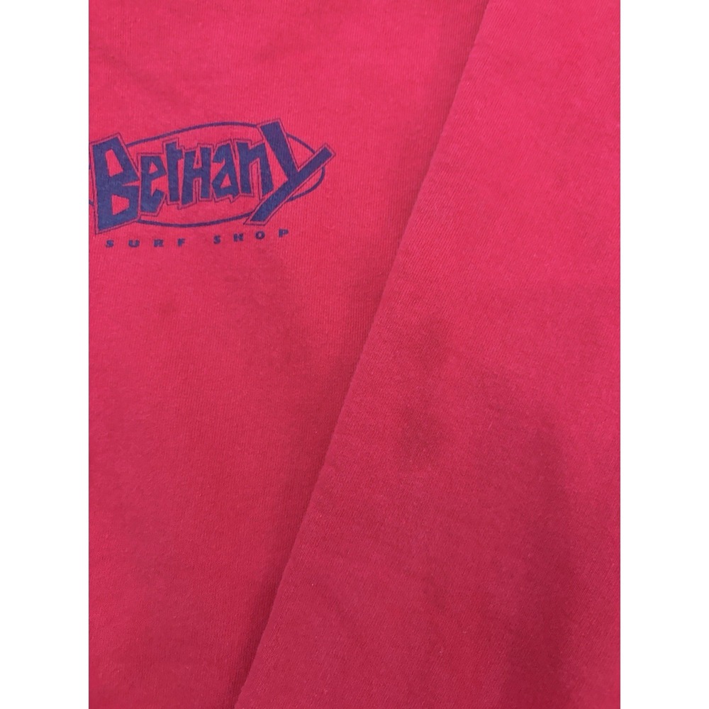 Bethany Surf Shop Delaware Hanes Ultimate Cotton Hoodie Sweatshirt Size Medium - Picture 5 of 7